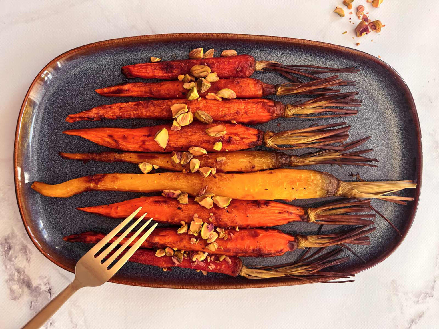 Carottes rôties au four : idée recette