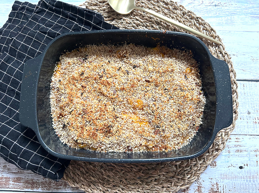 Gratin de courges bleue de Hongrie